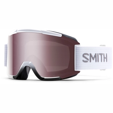 Skibril Smith Squad White Frame/Ignitor Mirror/Yellow Lens