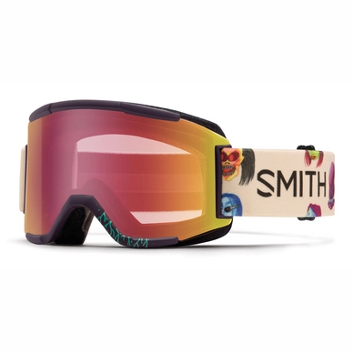 Masque de Ski Smith Squad Shadow Purple Creature Frame Red Sensor Mirror