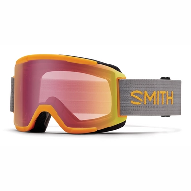 Skibrille Smith Squad Solar Frame Red Sensor Mirror