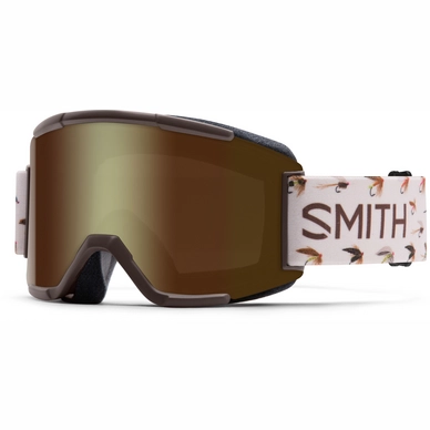 Skibril Smith Squad Root Fish On Frame/Gold Sol X Mirror/Yellow Lens