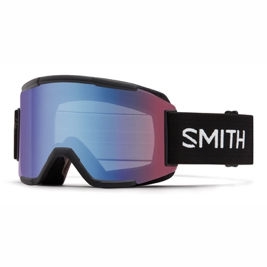 Skibrille Smith Squad Black Frame Blue Sensor Mirror