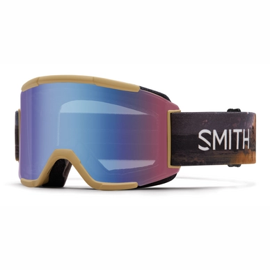 Skibril Smith Squad Prairie Buffalo Frame Blue Sensor Mirror