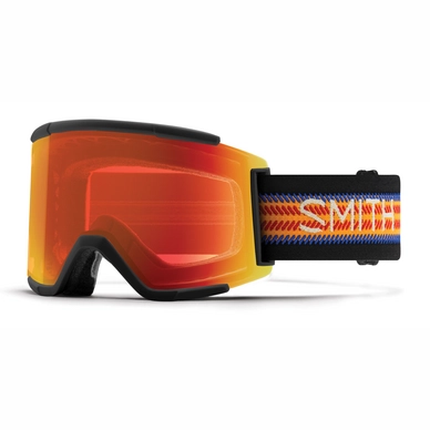 Masque de ski Smith Squad XL Louif Paradis / ChromaPop Everyday Red Mirror Noir