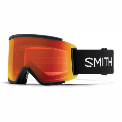 Ski Goggles Smith Squad XL Black / ChromaPop Everyday Red Mirror 2018
