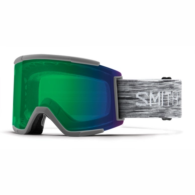 Skibril Smith Squad XL Cloudgrey / ChromaPop Everyday Green Mirror