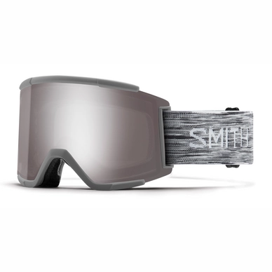 Skibrille Smith Squad XL ChromaPop Sun Platinum Mirror Wolkengrau