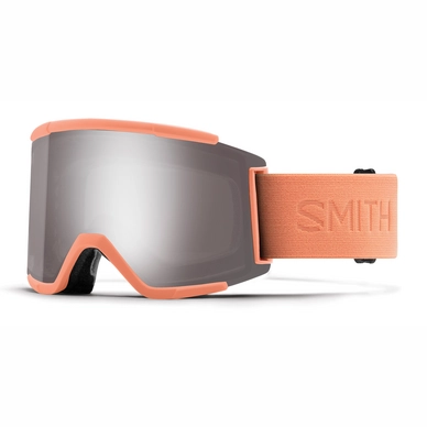 Masque de ski Smith Squad XL Salmon Flood / ChromaPop Sun Platinum Mirror Rose