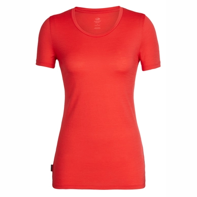 T-Shirt Icebreaker Femme Tech Lite SS Low Crewe Ember