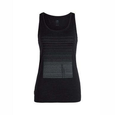 Débardeur Icebreaker Women Tech Lite Woods Black