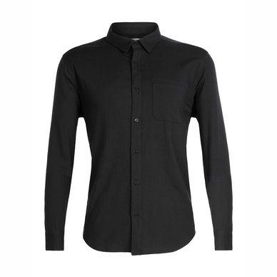 Blouse Icebreaker Men Compass Flannel Black