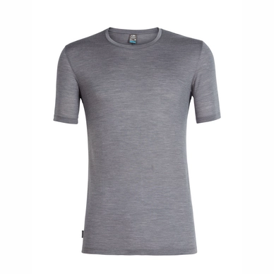 T-Shirt Icebreaker Homme Solace SS Crewe Timberwolf Heather