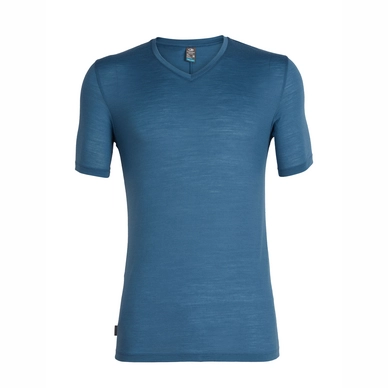 T-Shirt Icebreaker Homme Solace SS V Thunder