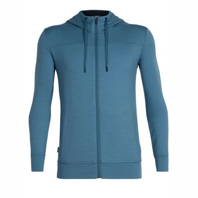 Gilet Icebreaker Men Shifter LS Zip Hood Thunder