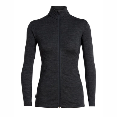Vest Icebreaker Women Victory LS Zip Jet Heather