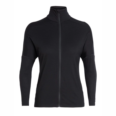 Gilet Icebreaker Women Kinetica Zip Black