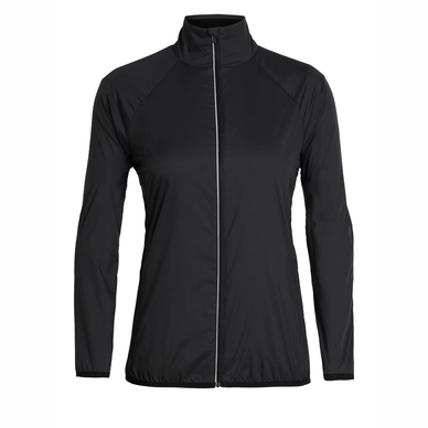 Jacket Icebreaker Women Rush Windbreaker Black
