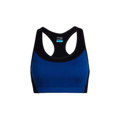 Brassière Icebreaker Women Meld Zone Marine Black