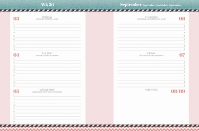 Schoolagenda Accessorize Fashion (2018/2019)