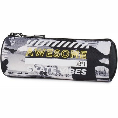 Pencil Case Awesome Boys Round