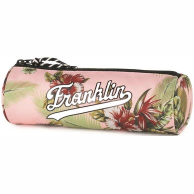 Pencil Case Franklin & Marshall Flower Pink