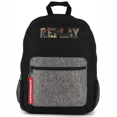 Rugzak Replay Black Grey 27L