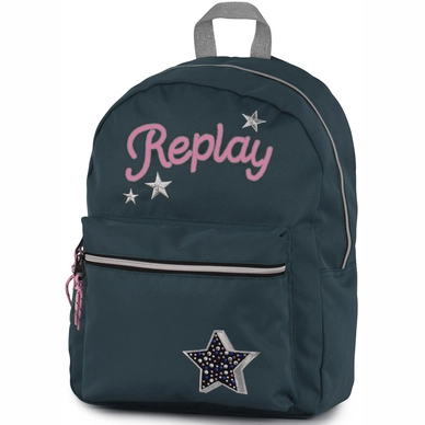Rugzak Replay Stars Green 15L