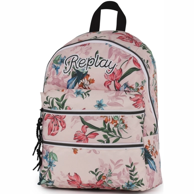 Rugzak Replay Flower Pink 15L