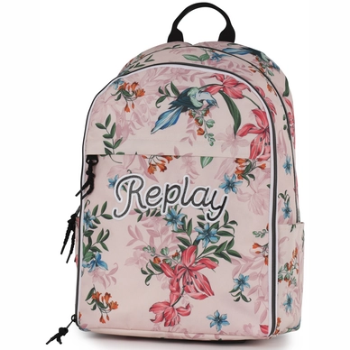 Rugzak Replay Flower Pink 24L