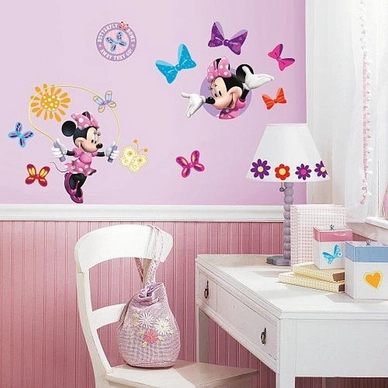 Muursticker RoomMates Minnie Mouse  Multi