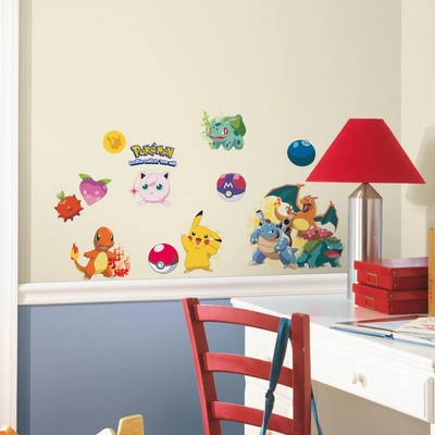 Muursticker RoomMates Pokemon Iconic