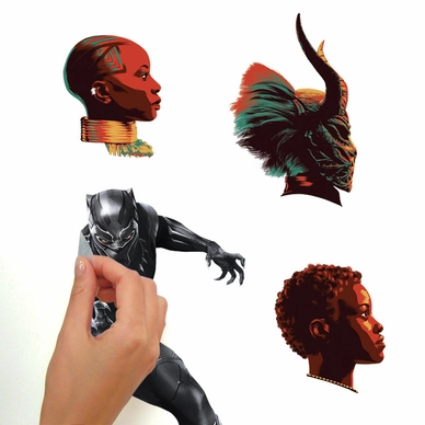Muursticker RoomMates Avengers: Black Panther  Characters