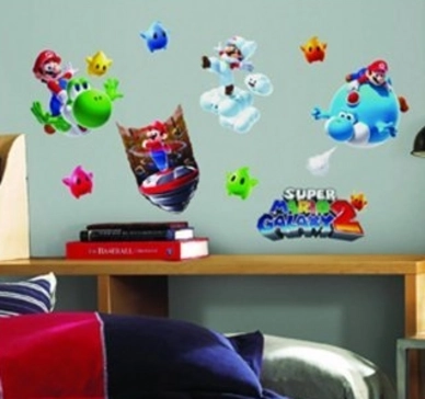 Muursticker RoomMates Super Mario Galaxy