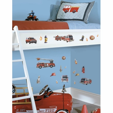 Muursticker RoomMates Fire Brigade