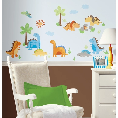 Muursticker RoomMates Babysaurus
