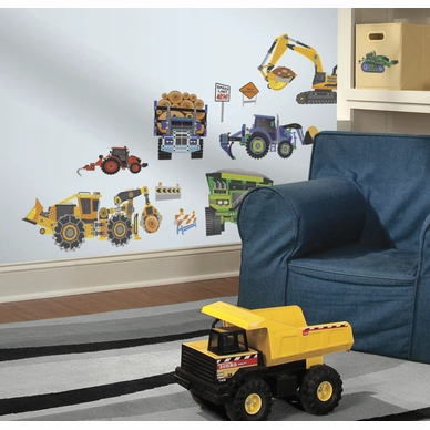 Muursticker RoomMates Speed Construction