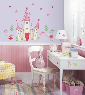 Muursticker RoomMates Princess Castle
