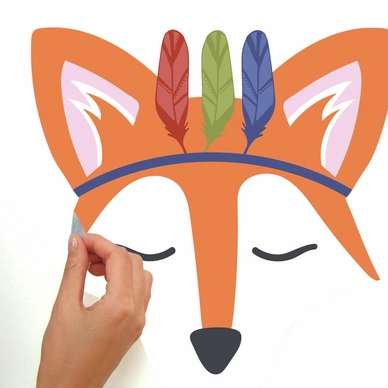 Muursticker RoomMates Sleepy Woodland Animals