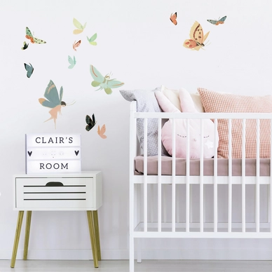 Muursticker RoomMates Dream World Butterfly
