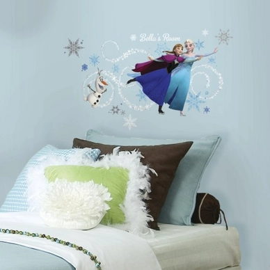 Muursticker Frozen Head