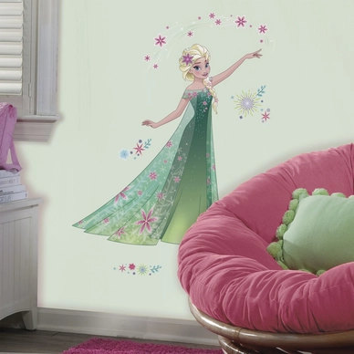 Muursticker RoomMates Frozen Fever: Elsa