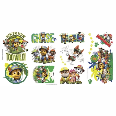 Muursticker RoomMates Paw Patrol Jungle