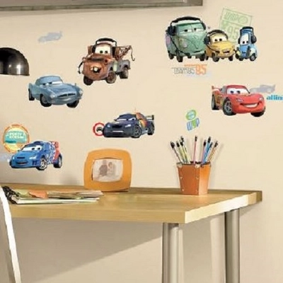 Muursticker RoomMates Cars Multi
