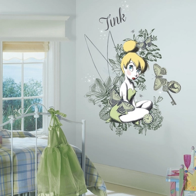 Muursticker RoomMates Fairies Vintage Tinker Bell