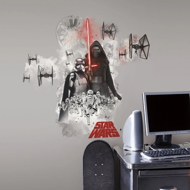 Muursticker Star Wars VII Villain