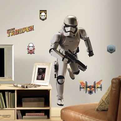 Muursticker Star Wars VII Storm Trooper