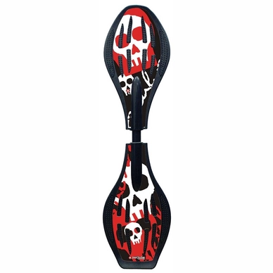 Waveboard Streetsurfing Original Skully Black Red