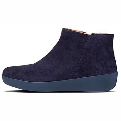 FitFlop Women Sumi Ankle Boot Suede Midnight Navy
