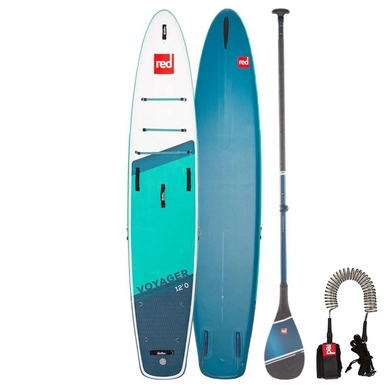 SUP-board Red Paddle 12.0 Voyager + Hybrid Tough Paddle + Coiled Leash