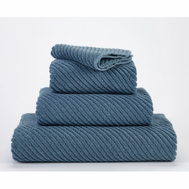 Bath Towel Abyss & Habidecor Super Twill Bluestone (70 x 140 cm)