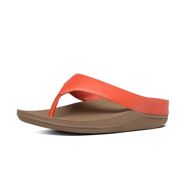 FitFlop Superlight Ringer Toe-Post Leather Flame